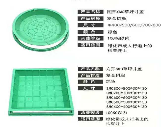 南岗树脂复合种植井盖展示